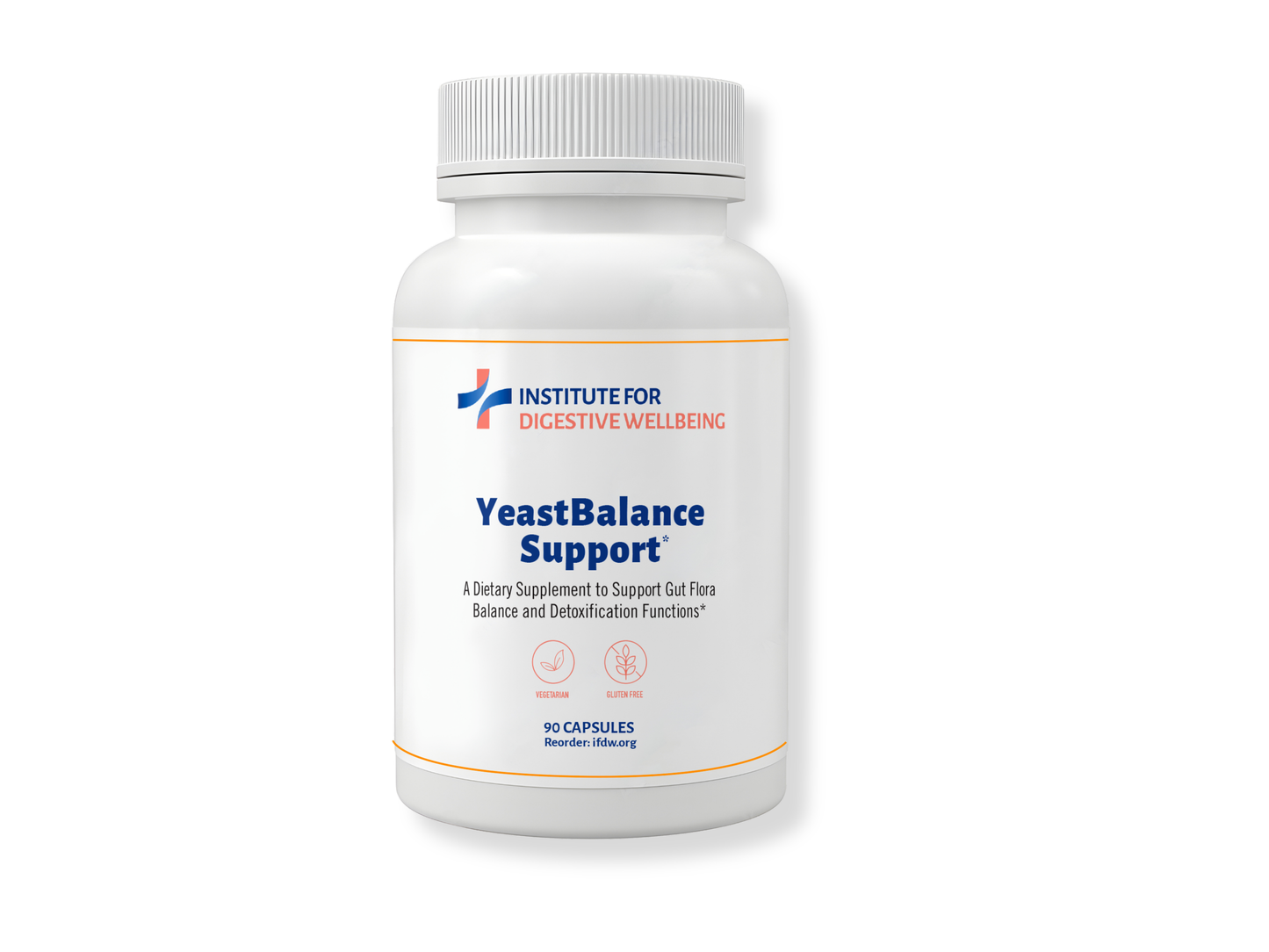 YeastBalance Support™ - 9-Ingredient Candida Support Formula - 90 Capsules