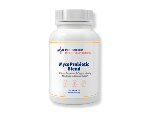 MycoPrebiotic Blend™ - IBS Prebiotic + Butyrate Support - 60 Capsules