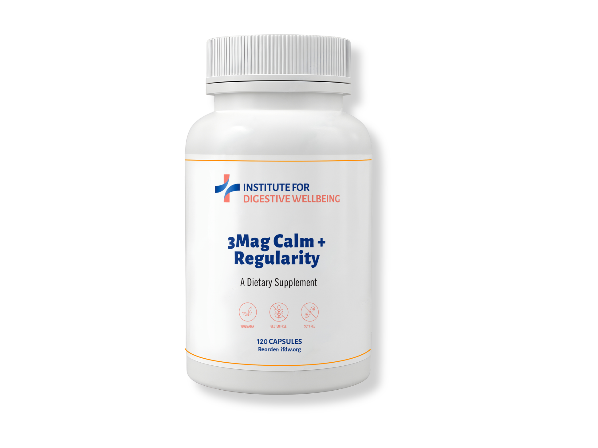 3Mag Calm + Regularity™ - Triple Chelated Magnesium Supplement - 120 Capsules