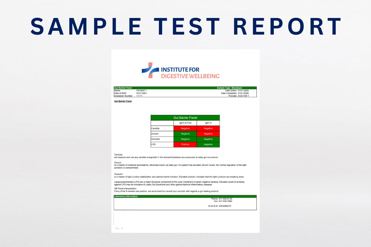 Gut Barrier Panel Test Kit - Leaky Gut Detection