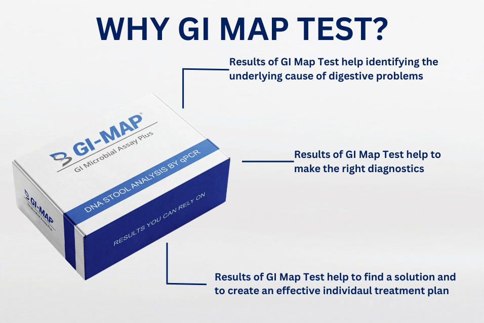 GI MAP Test Microbial Assay Plus - DNA Stool Analysis