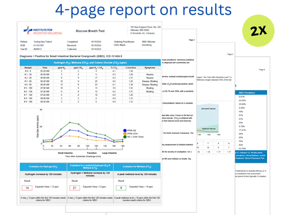 2x SIBO Breath Test - Duo Breath Test Pack - At-Home Test Kits